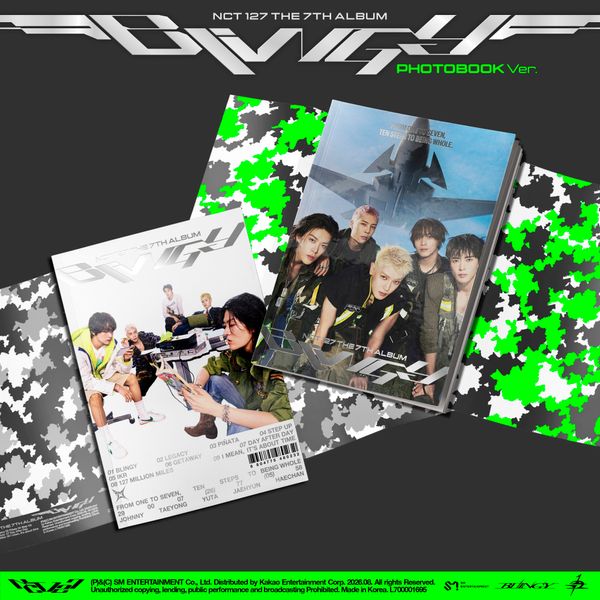 [PRE-ORDER] NCT 127 - 7th Album BLINGY (Photobook Ver.) NCT  DKshop