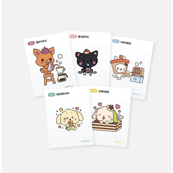 [PRE-ORDER] NCT WISH - [2026 POP-UP 'WISH BAKERY'] RANDOM TTIBU STICKER SET NCT  DKshop