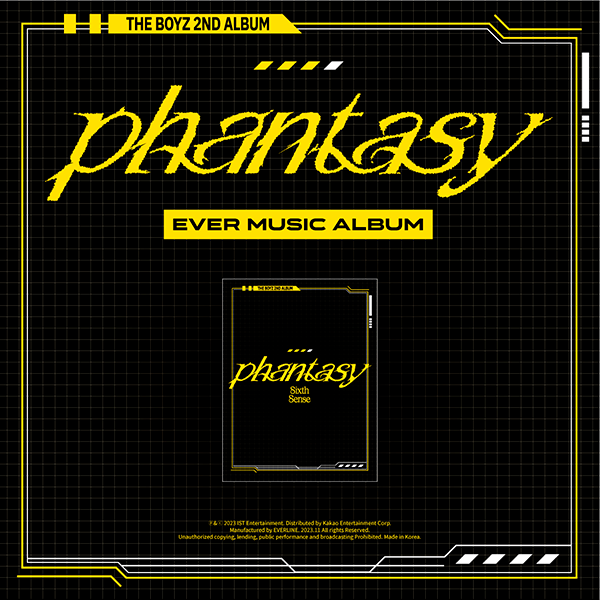 THE BOYZ - 2nd Full Album PHANTASY Pt.2 Sixth Sense (EVER ver.) | DKshop