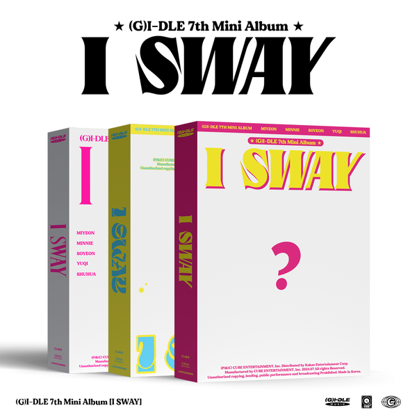 (G)I-DLE - 7th Mini Album I SWAY | DKshop