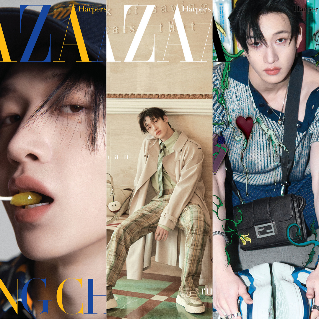 [PRE-ORDER] HARPER'S BAZAAR KOREA MAGAZINE 2025.02 (COVER : Stray Kids BANGCHAN)