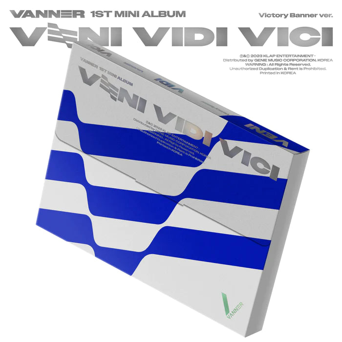 VANNER - 1ST MINI ALBUM VENI VIDI VICI (VICTORY BANNER Ver.) | DKshop