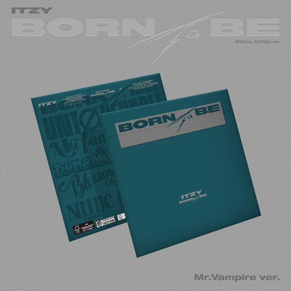 ITZY - 8th Mini Album BORN TO BE (Mr. Vampire Ver.) (Special Album) | DKshop