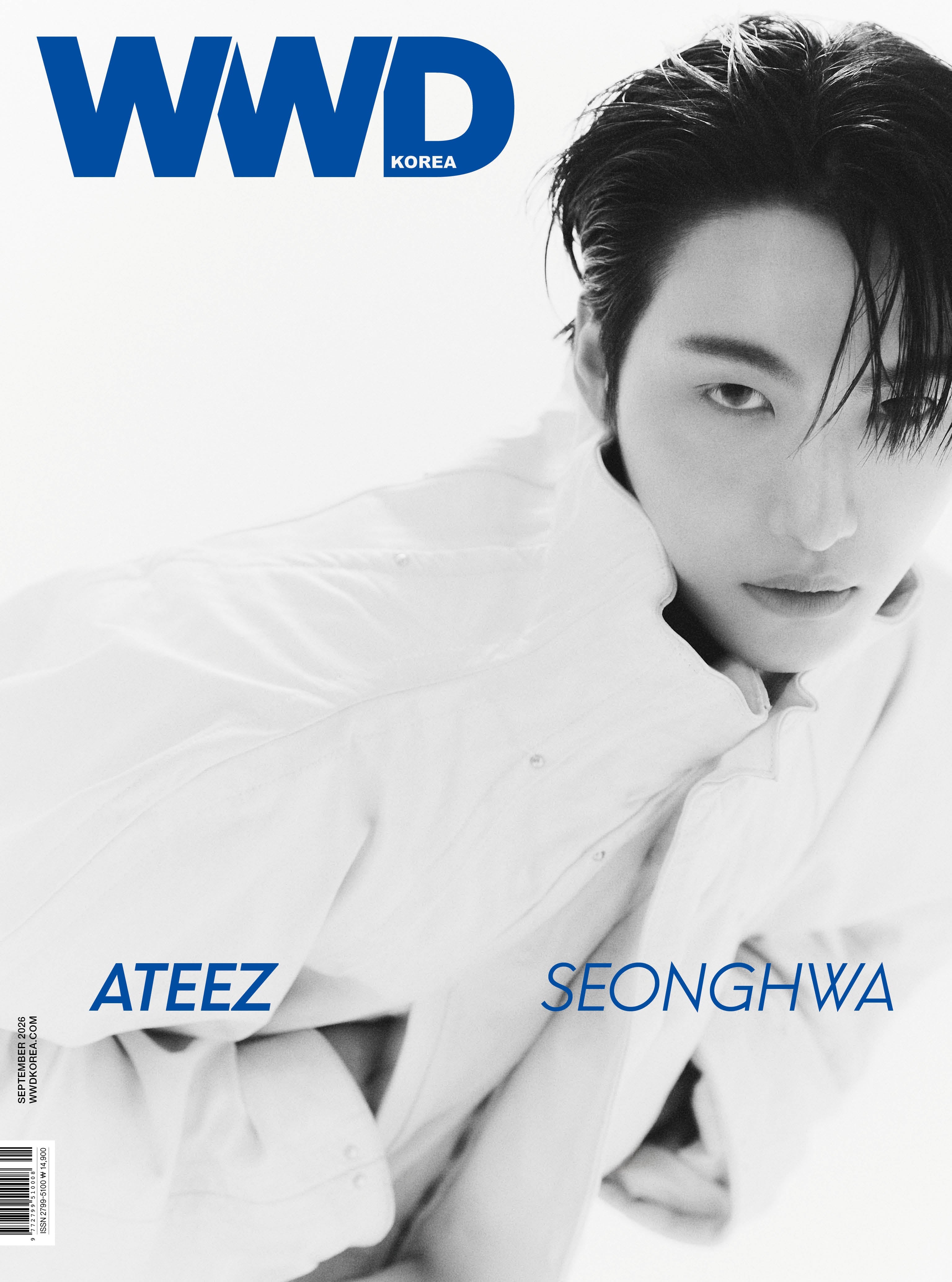 [PRE-ORDER] WWD KOREA MAGAZINE 2026.09 (COVER : ATEEZ SEONGHWA) ATEEZ  DKshop