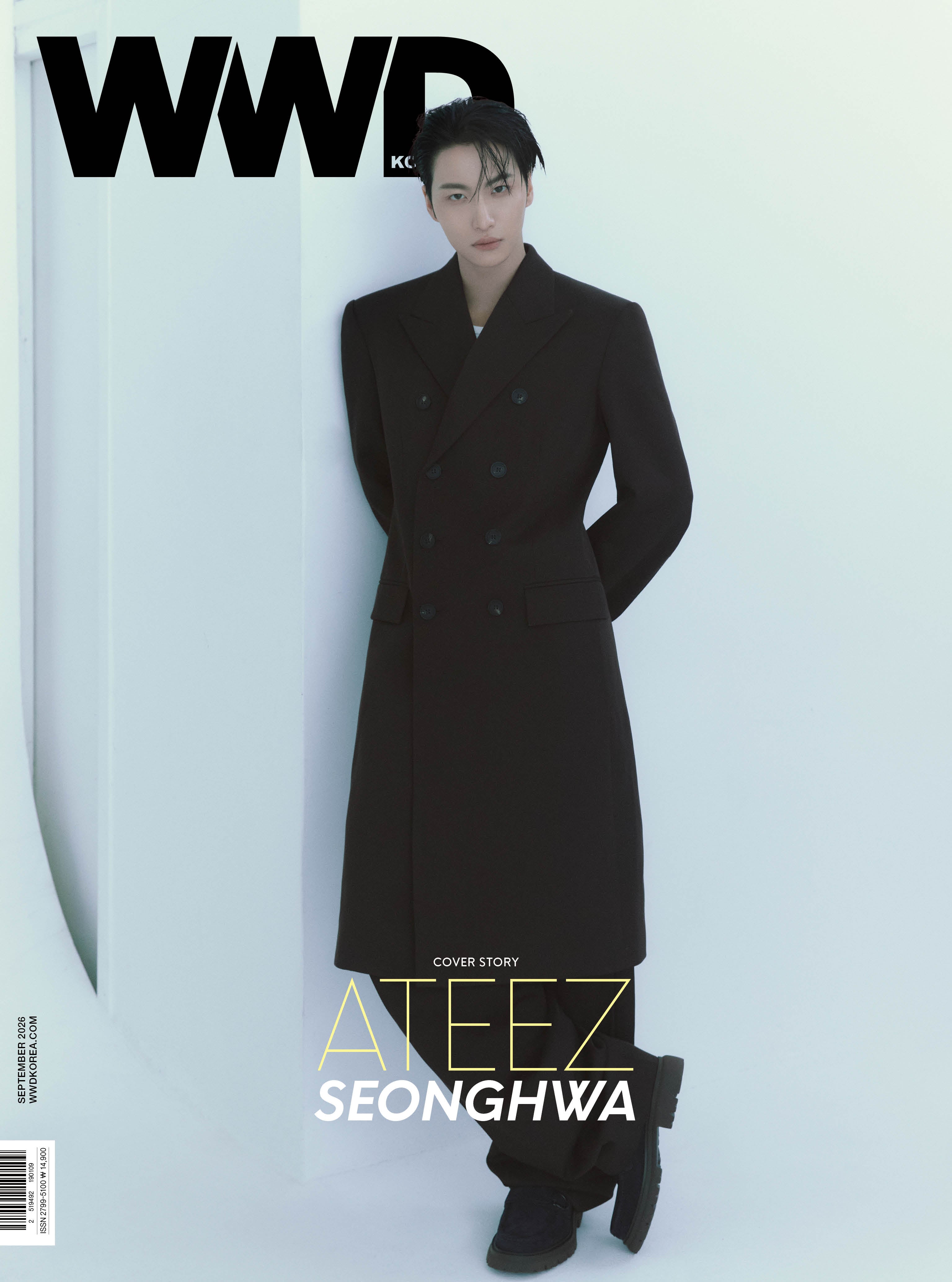 [PRE-ORDER] WWD KOREA MAGAZINE 2026.09 (COVER : ATEEZ SEONGHWA) ATEEZ  DKshop