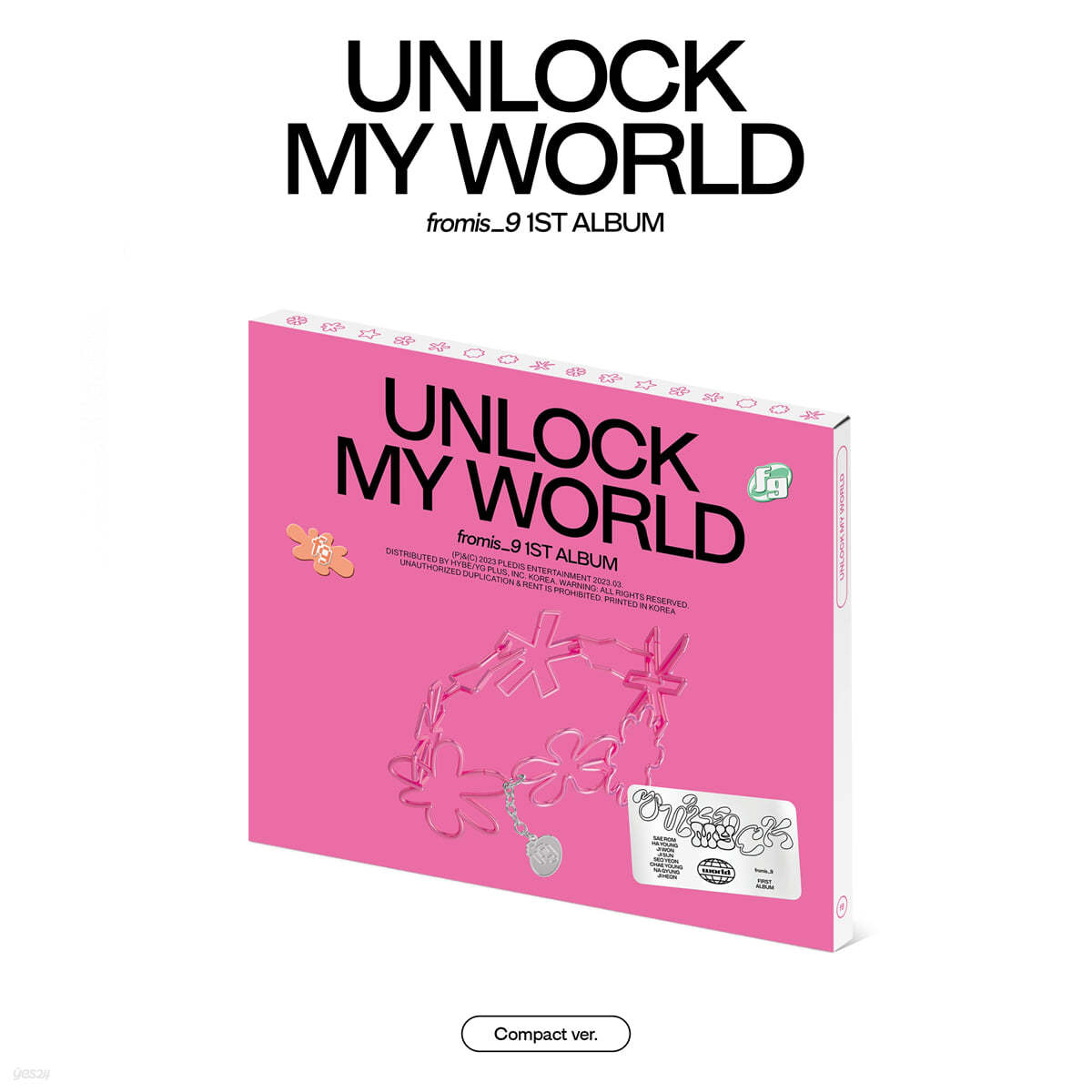 fromis_9 - 1st Album Unlock My World (Compact Ver.) (Random Ver.)