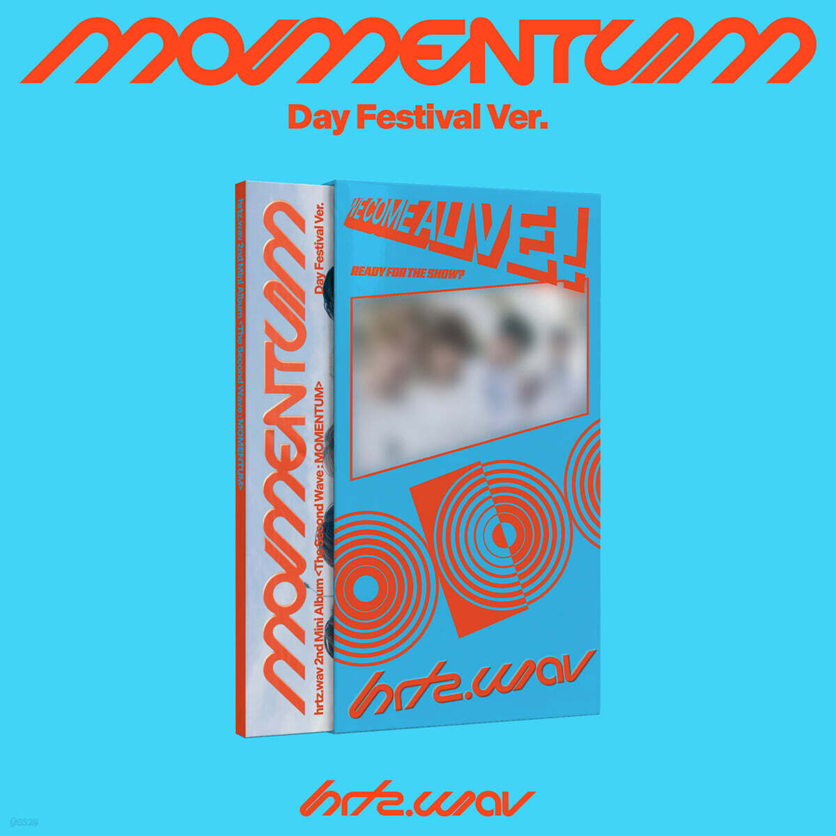 [PRE-ORDER] hrtz.wav - 2nd Mini Album The Second Wave : MOMENTUM hrtz.wav  DKshop