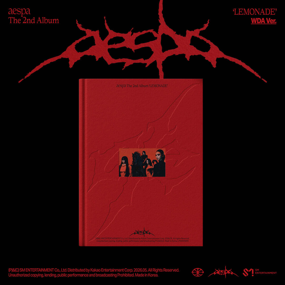 [PRE-ORDER] aespa - 2nd Album LEMONADE (WDA Ver.) aespa  DKshop