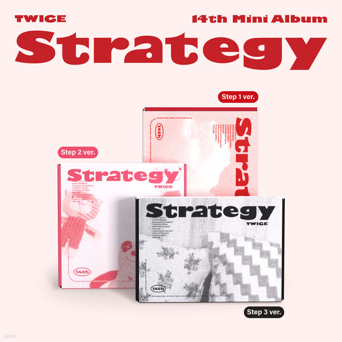 [PRE-ORDER] TWICE - 14th Mini Album STRATEGY