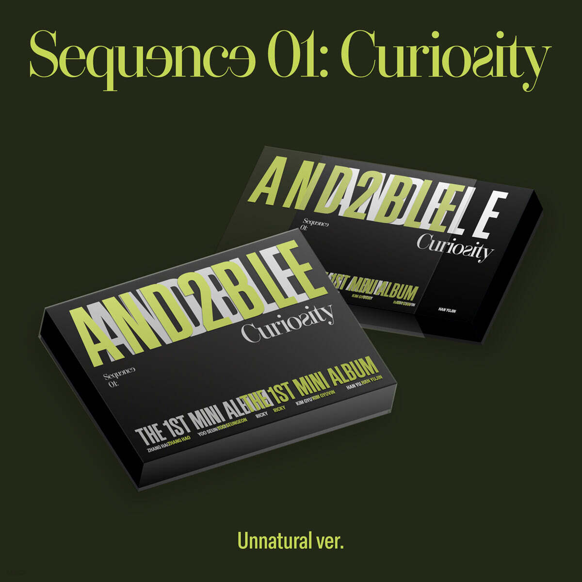 [PRE-ORDER] AND2BLE - 1st Mini Album Sequence 01: Curiosity AND2BLE  DKshop