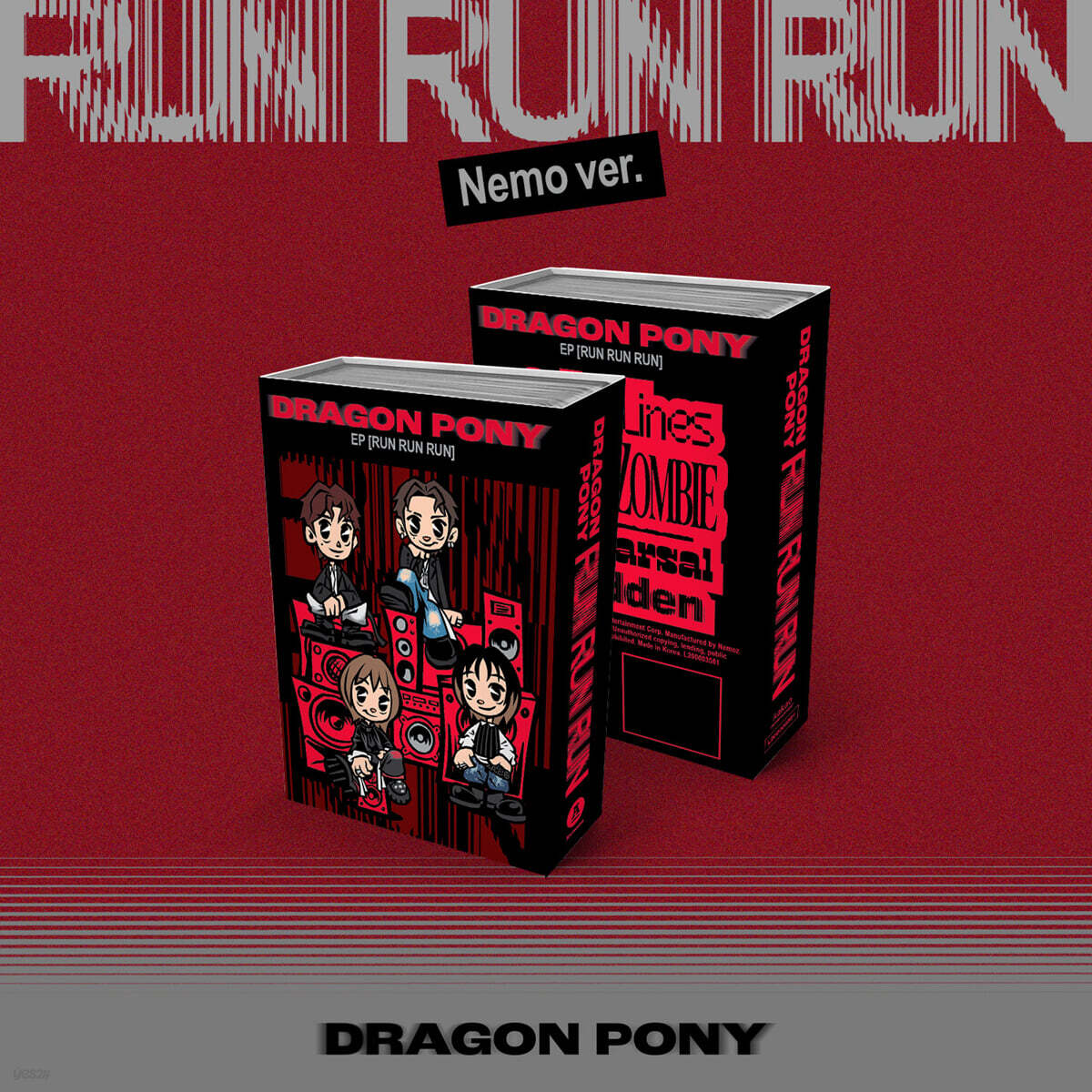[PRE-ORDER] Dragon Pony - EP : RUN RUN RUN (NEMO ALBUM) Dragon Pony  DKshop