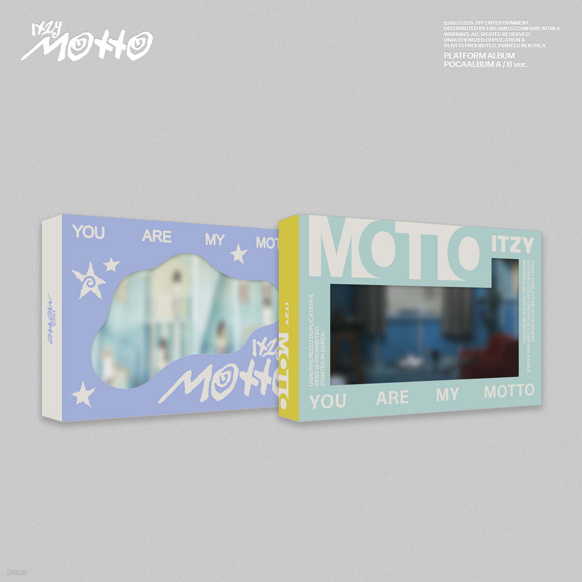 [PRE-ORDER] ITZY - 12th Mini Album Motto (POCAALBUM) ITZY  DKshop