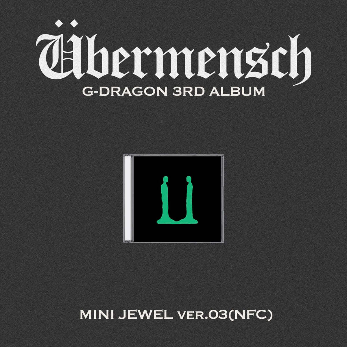 G-DRAGON - 3rd Album Übermensch (MINI JEWEL VER.) (NFC) BIGBANG  DKshop