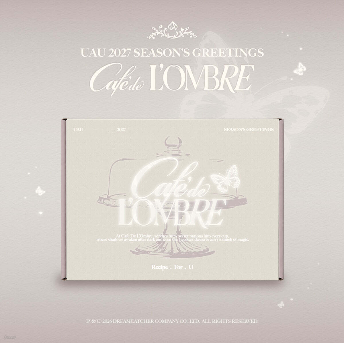 [PRE-ORDER] UAU - 2027 SEASON'S GREETINGS [Cafe De L'Ombre_Recipe . For . U] DREAMCATCHER  DKshop
