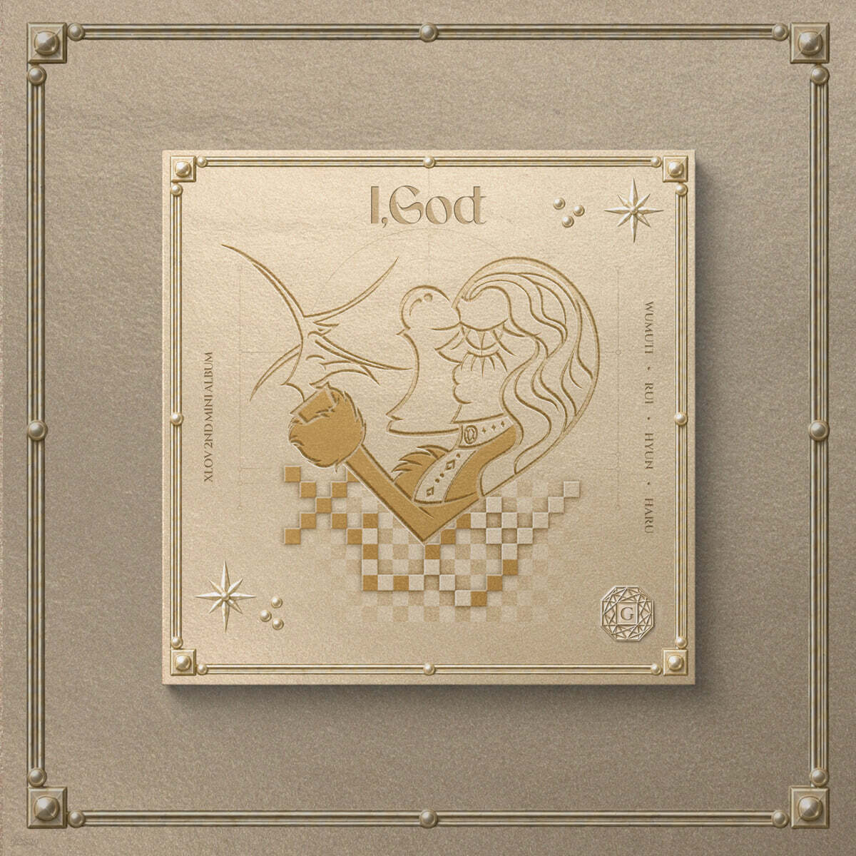 [PRE-ORDER] XLOV - 2nd Mini Album I,God XLOV  DKshop