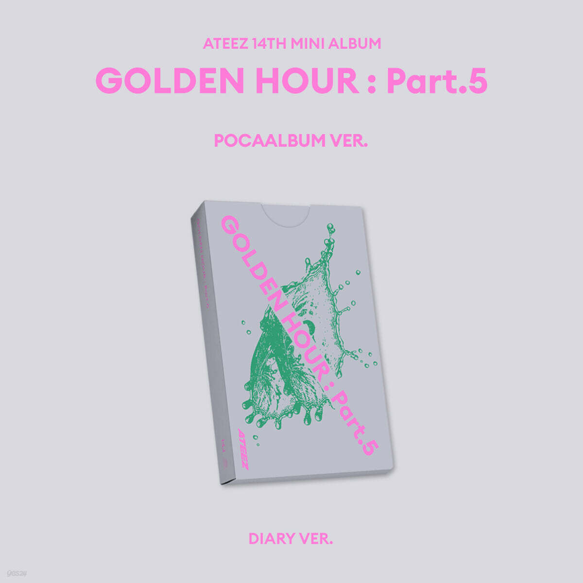 [PRE-ORDER] ATEEZ - 14th Mini Album GOLDEN HOUR : Part.5 (POCAALBUM) ATEEZ  DKshop