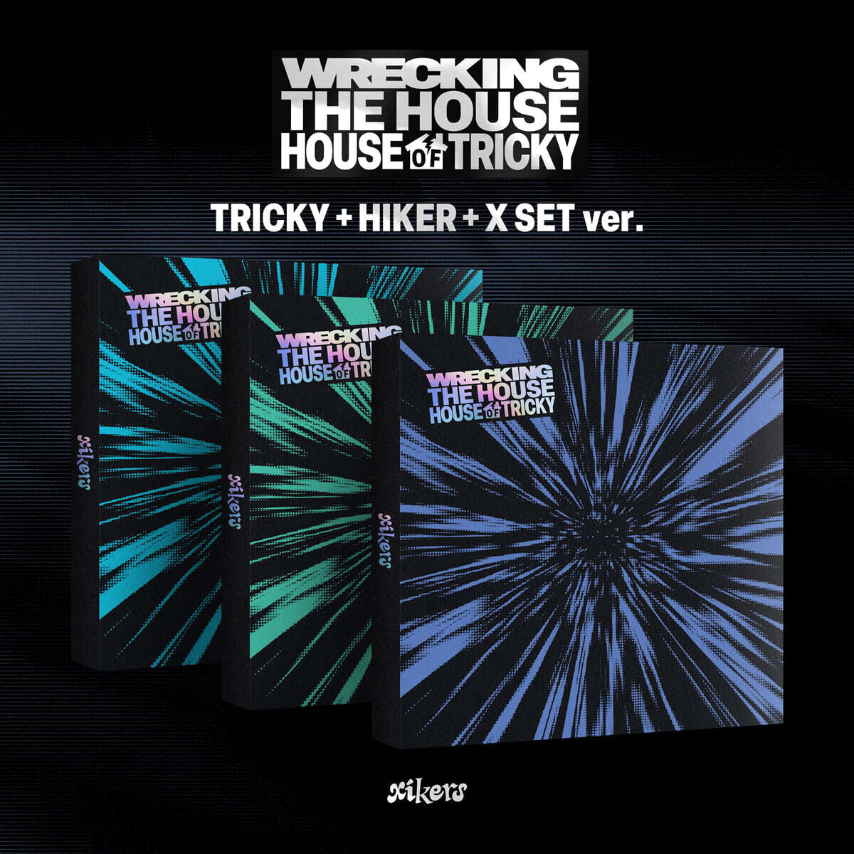 [PRE-ORDER] xikers - 6th Mini Album HOUSE OF TRICKY : WRECKING THE HOUSE xikers  DKshop
