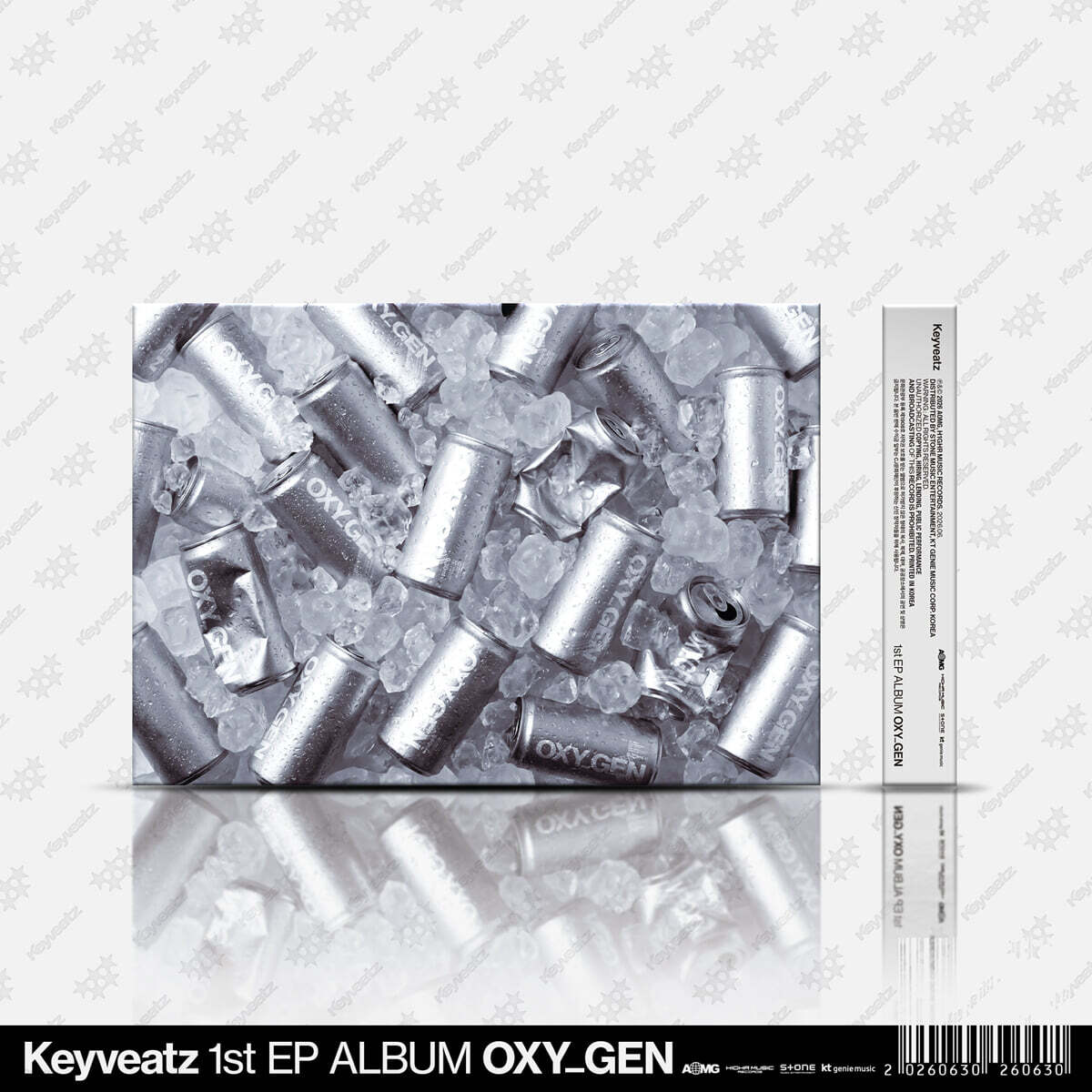 [PRE-ORDER] Keyveatz - 1st EP Album OXY_GEN Keyveatz  DKshop