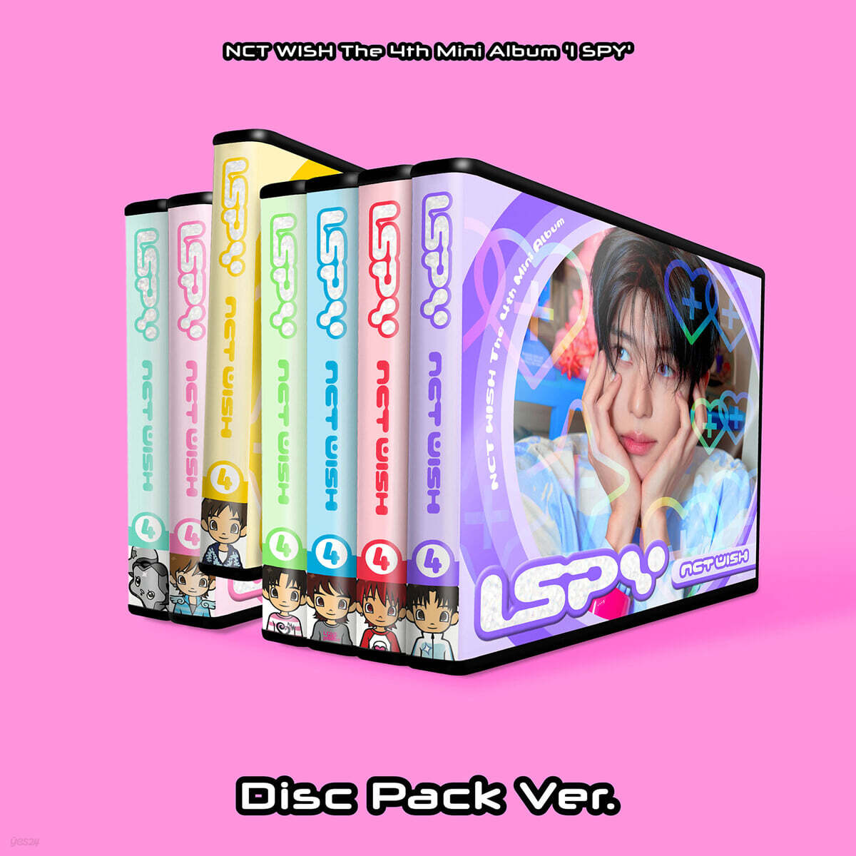 [PRE-ORDER] NCT WISH - The 4th Mini Album [I SPY] (Disc Pack Ver.) NCT  DKshop