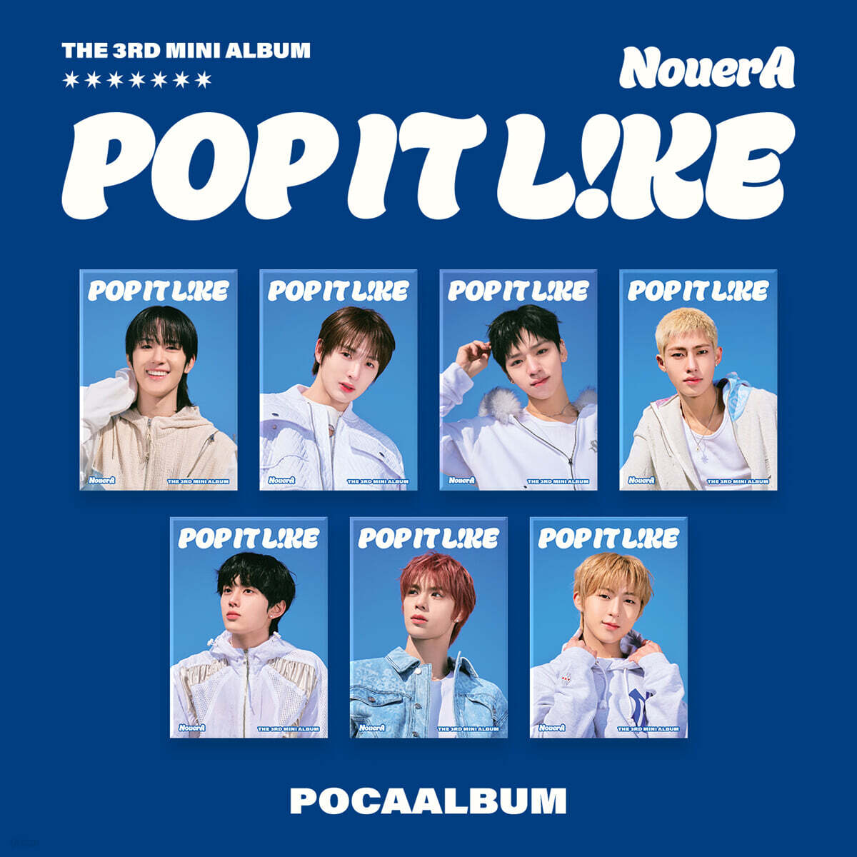 NouerA - 3rd Mini Album POP IT LIKE (POCA VER.) (Random Ver.) NouerA  DKshop