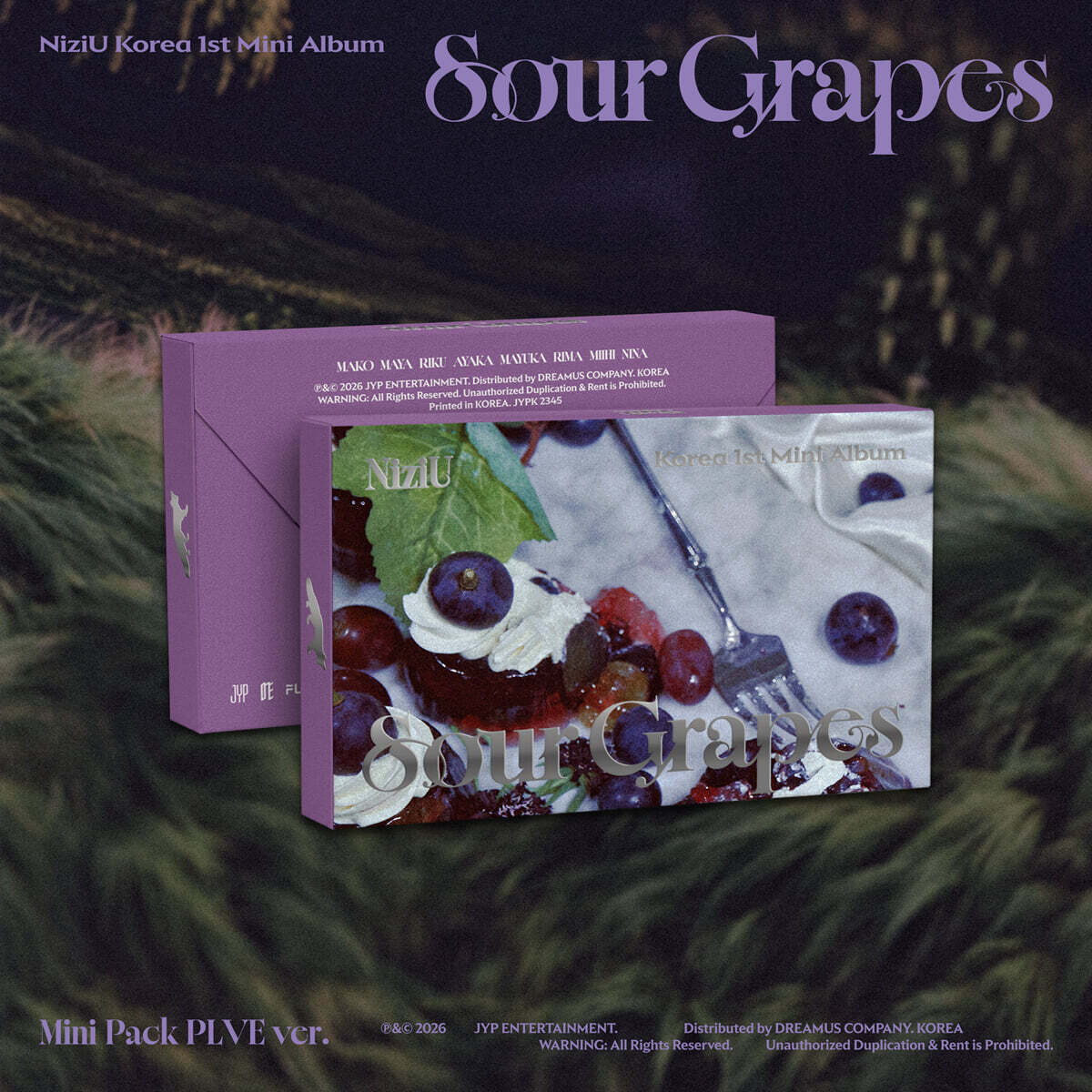 [PRE-ORDER] NiziU - Korea 1st Mini Album Sour Grapes (Mini Pack PLVE Ver.) NiziU  DKshop