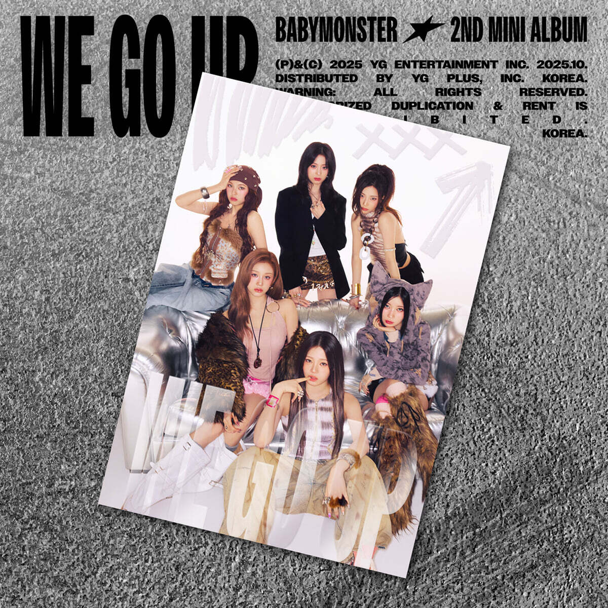 [PRE-ORDER] BABYMONSTER - 2nd Mini Album WE GO UP (POSTCARD Ver.) BABYMONSTER  DKshop