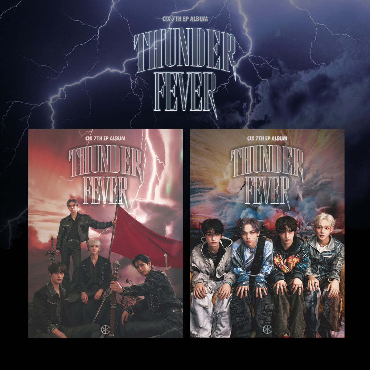 [PRE-ORDER] CIX - 7th Mini Album THUNDER FEVER