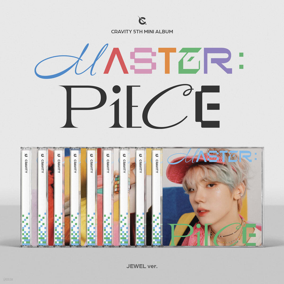 CRAVITY - 5th Mini Album MASTER:PIECE (Random Ver.) (Jewel Ver.)