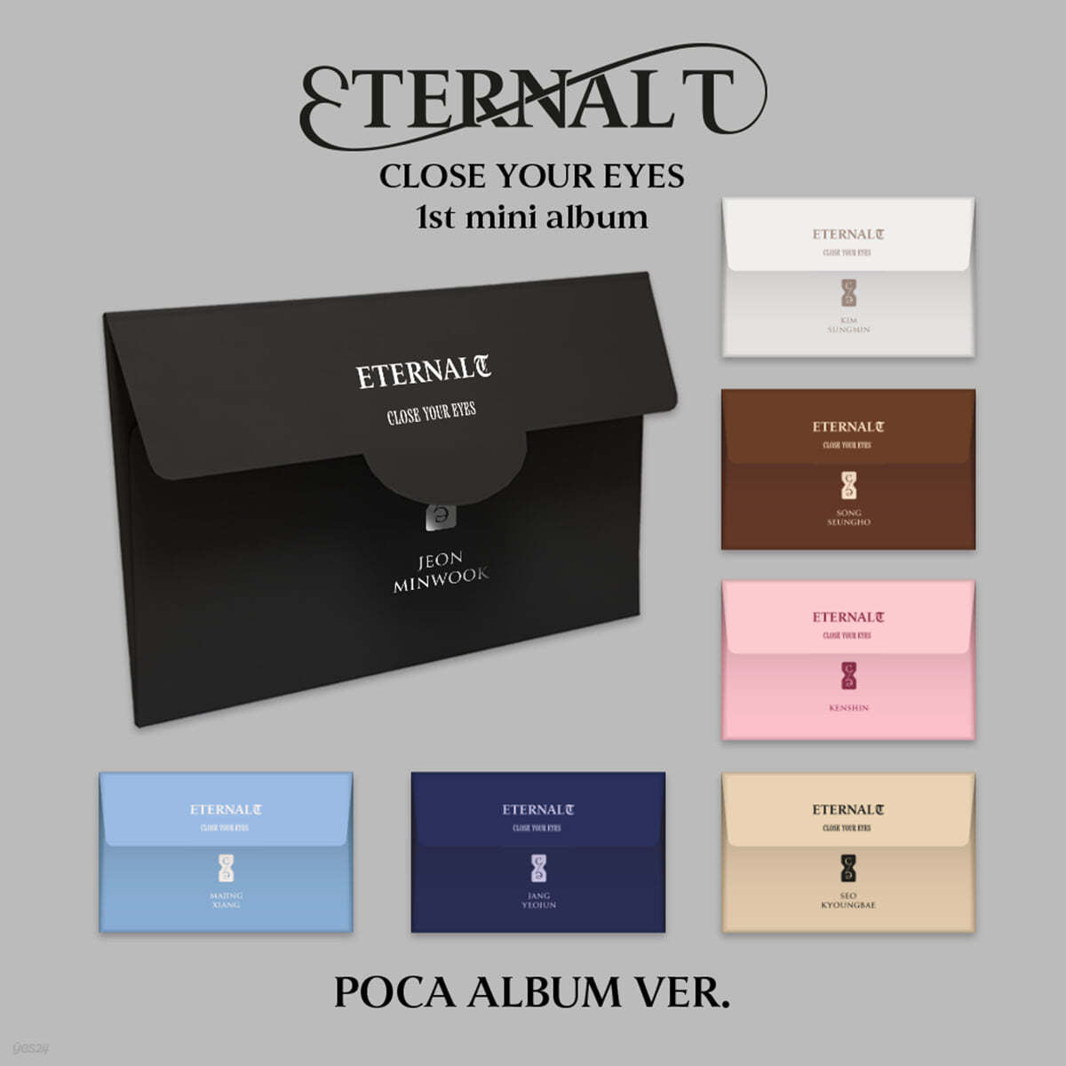 [PRE-ORDER] CLOSE YOUR EYES - 1st Mini Album ETERNALT (POCA ALBUM) (Random Ver.)