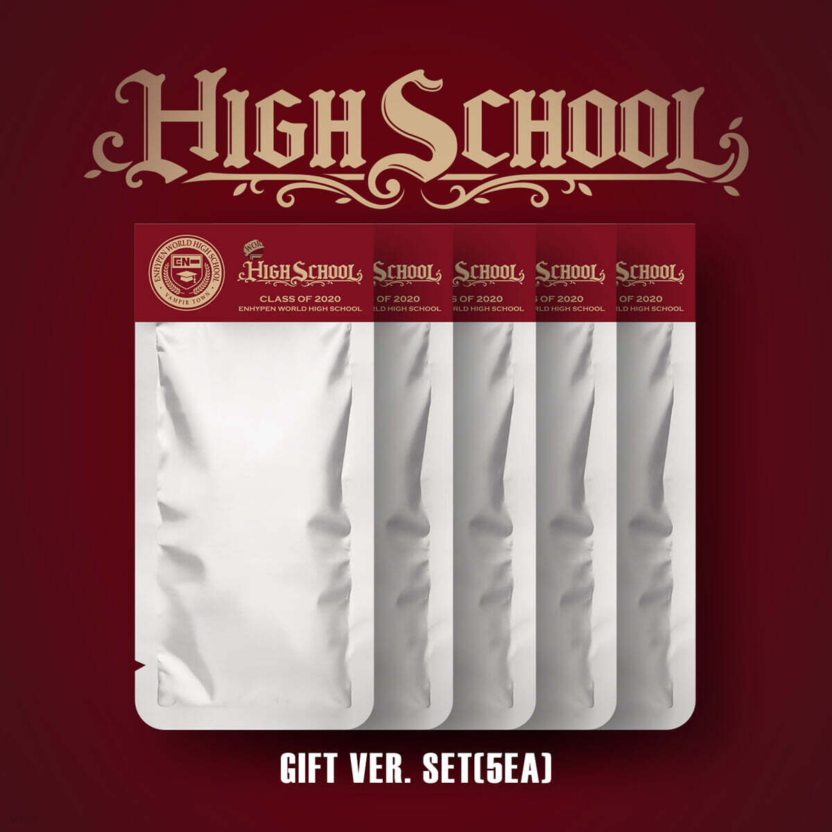 [PRE-ORDER] [PRE-ORDER] ENHYPEN - WORLD COUPON CARD COLLECTION (HIGH SCHOOL) (GIFT Ver.) ENHYPEN  DKshop