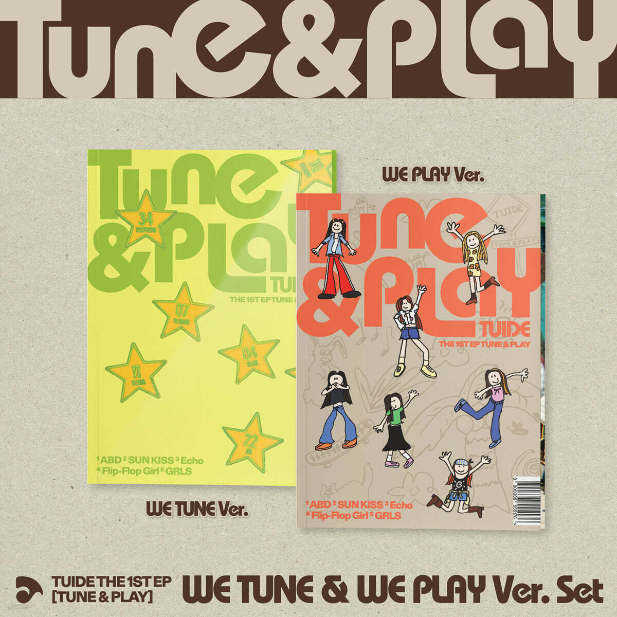 [PRE-ORDER] TUIDE - The 1st EP TUNE & PLAY TUIDE  DKshop