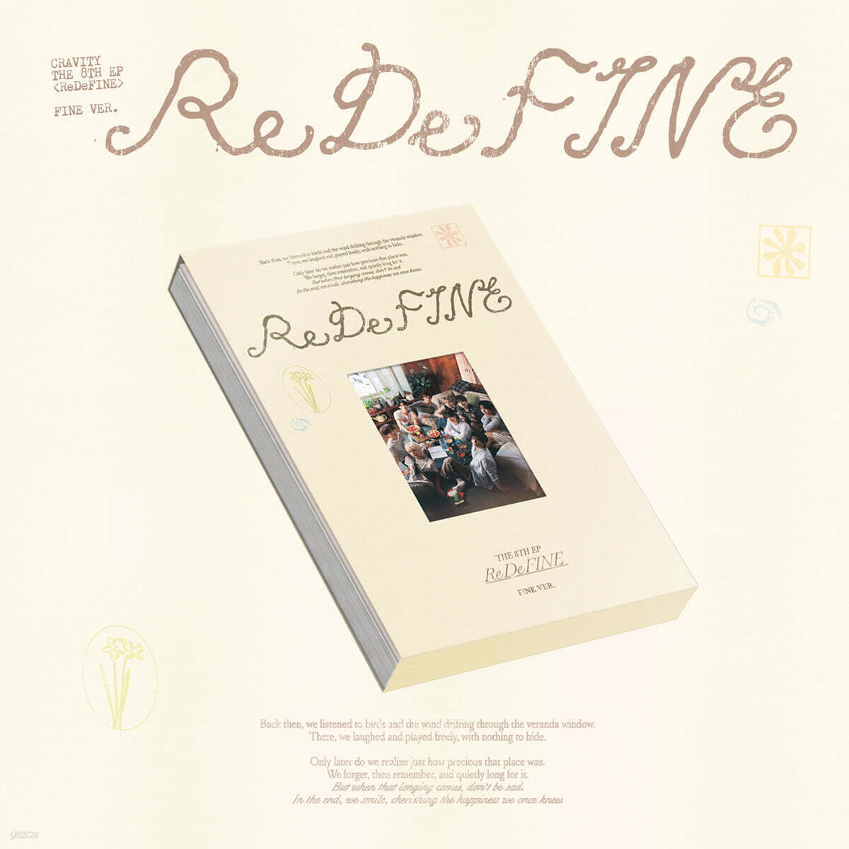 [PRE-ORDER] CRAVITY - 8th Mini Album ReDeFINE (FINE Ver.) CRAVITY  DKshop