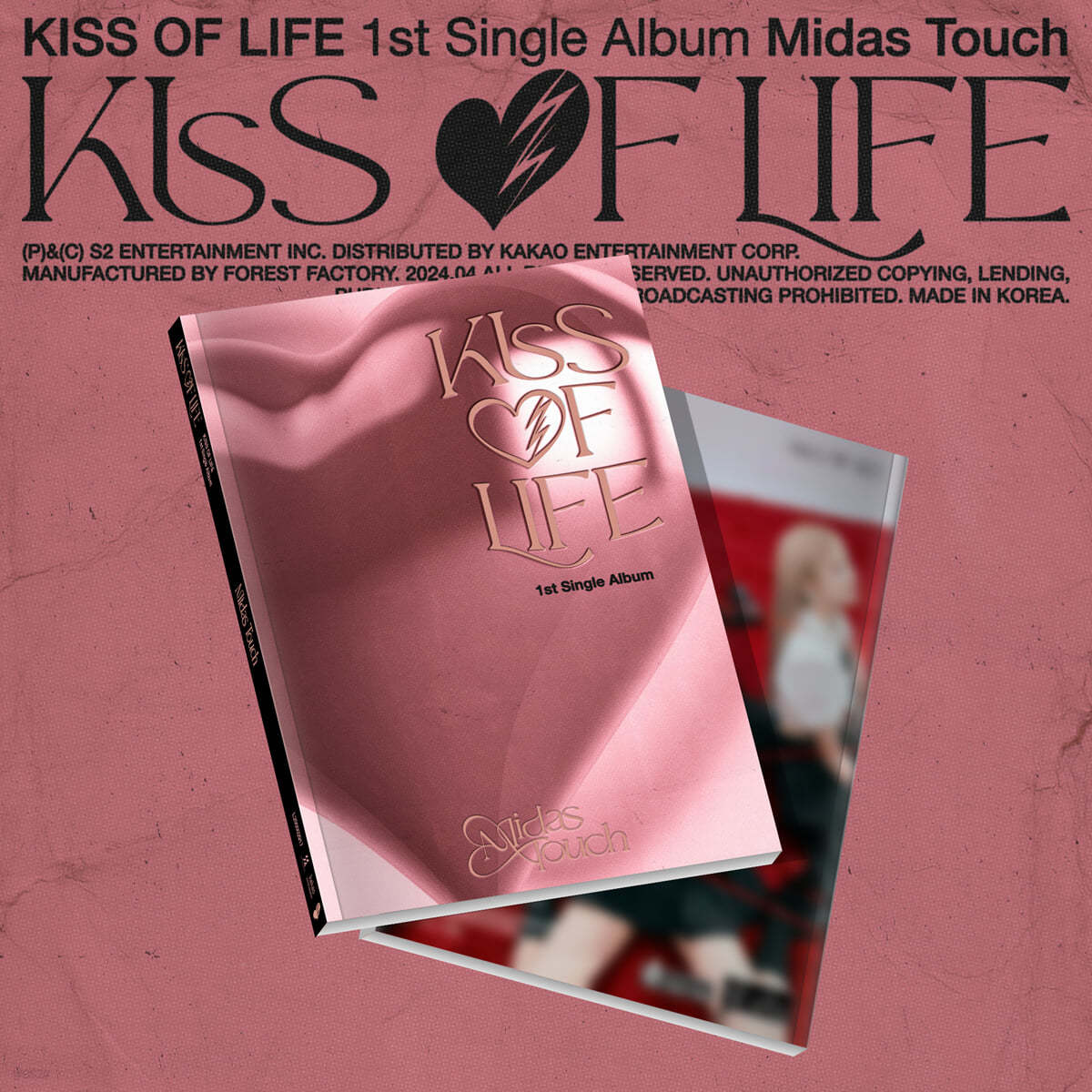 KISS OF LIFE - 1st Single Album Midas Touch (Photobook Ver.) | DKshop