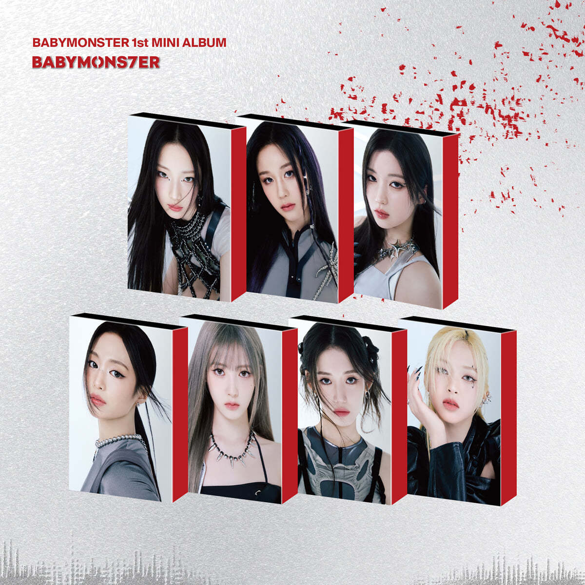 BABYMONSTER - 1st Mini Album BABYMONS7ER (YG TAG ALBUM Ver.)