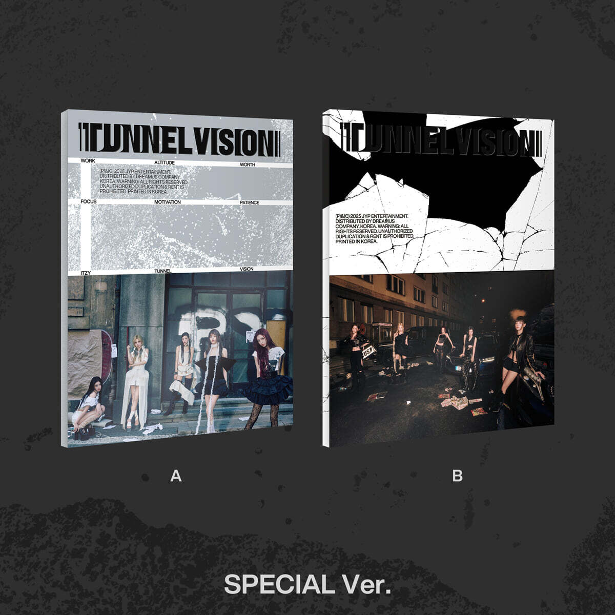 [PRE-ORDER] ITZY - 11th Mini Album TUNNEL VISION (SPECIAL Ver.) (Random Ver.) ITZY  DKshop