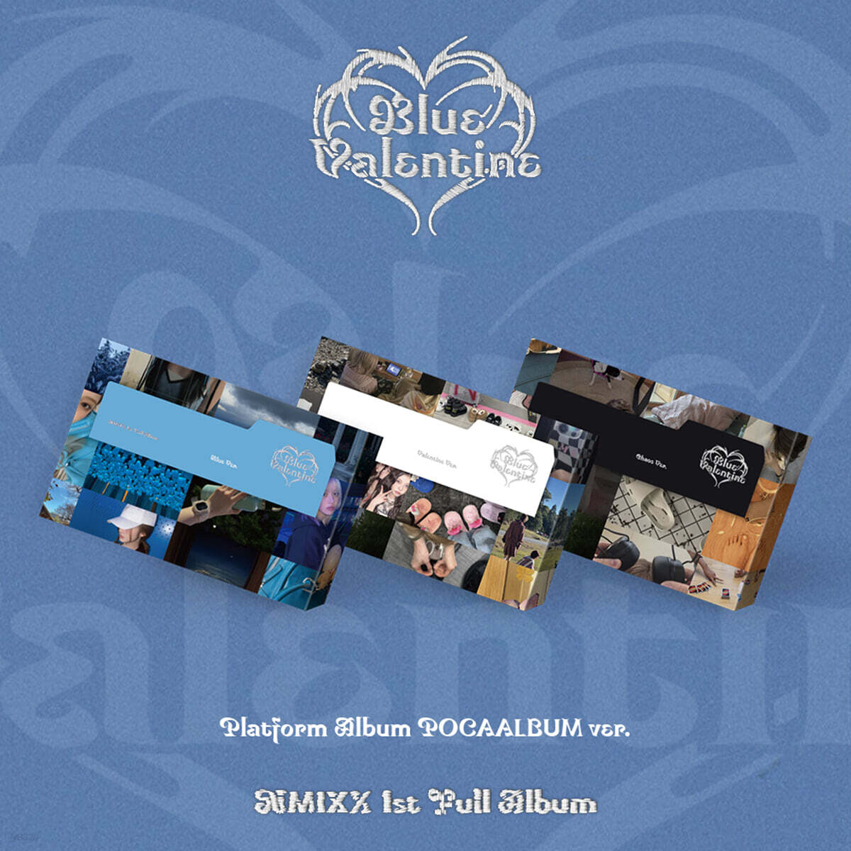 [PRE-ORDER] NMIXX - 1st Full Album Blue Valentine (Platform Album POCAALBUM Ver.) NMIXX  DKshop