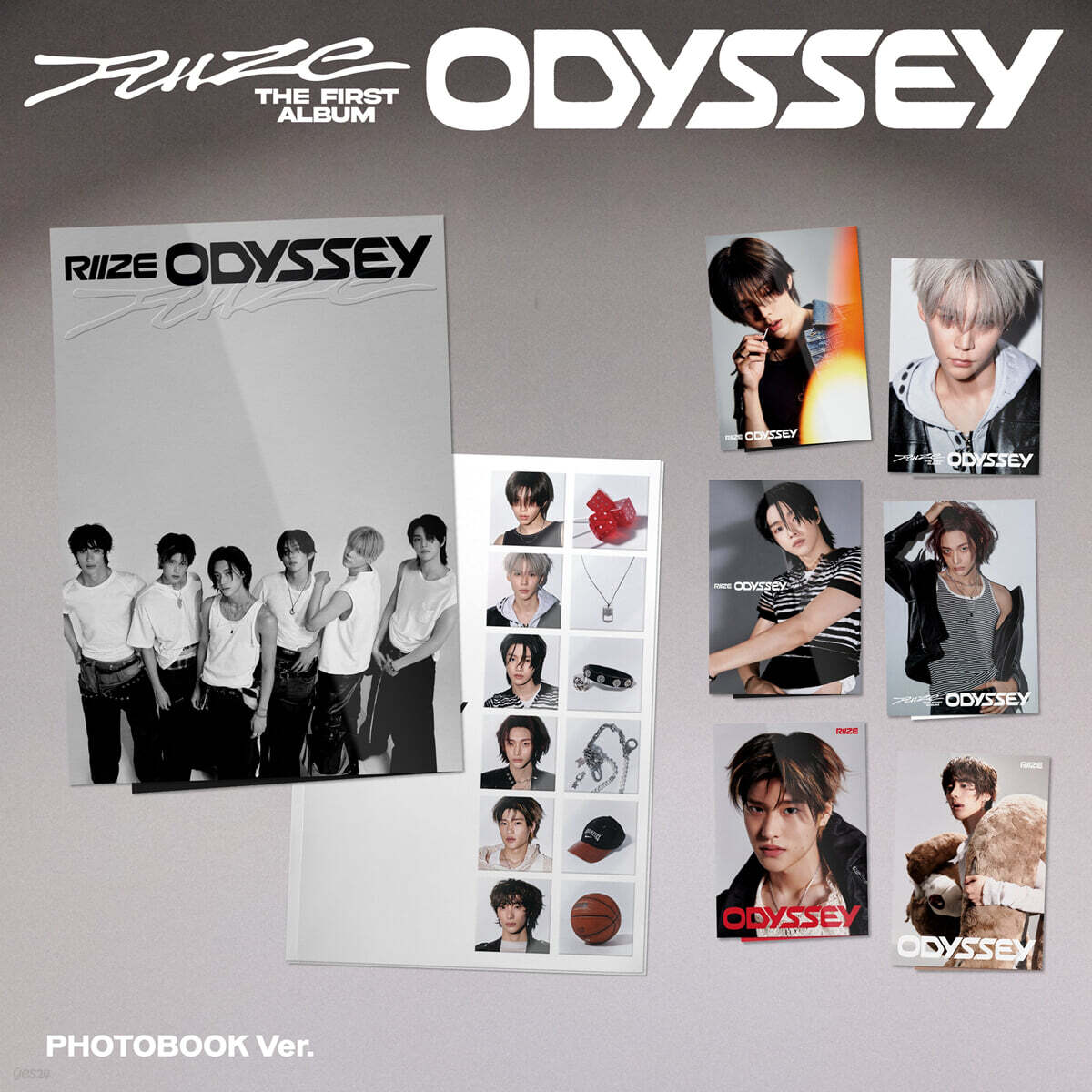 [PRE-ORDER] RIIZE - 1st Album ODYSSEY (PHOTOBOOK Ver.) (Random Ver.) RIIZE  DKshop