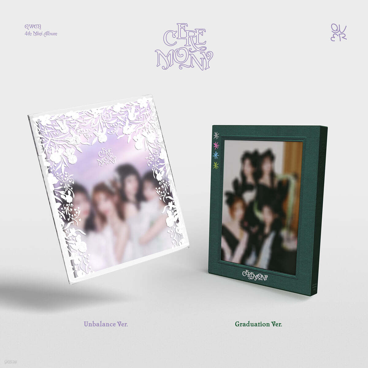 [PRE-ORDER] QWER - 4th Mini Album CEREMONY QWER  DKshop