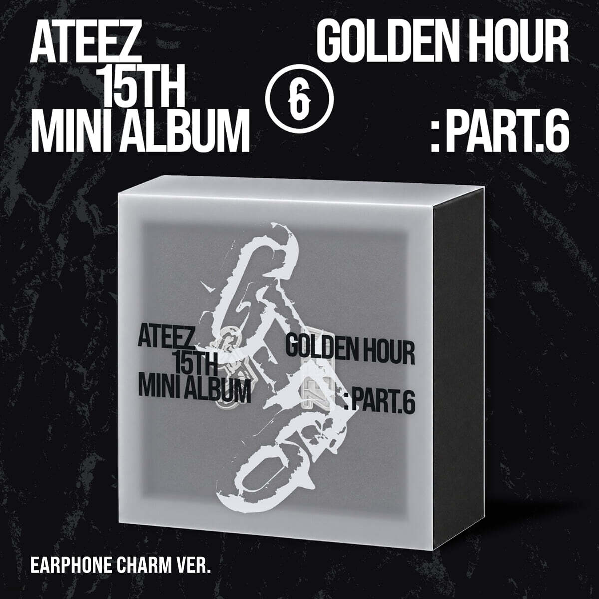 [PRE-ORDER] ATEEZ - 15th Mini Album GOLDEN HOUR : Part.6 (EARPHONE CHARM Ver.) ATEEZ  DKshop