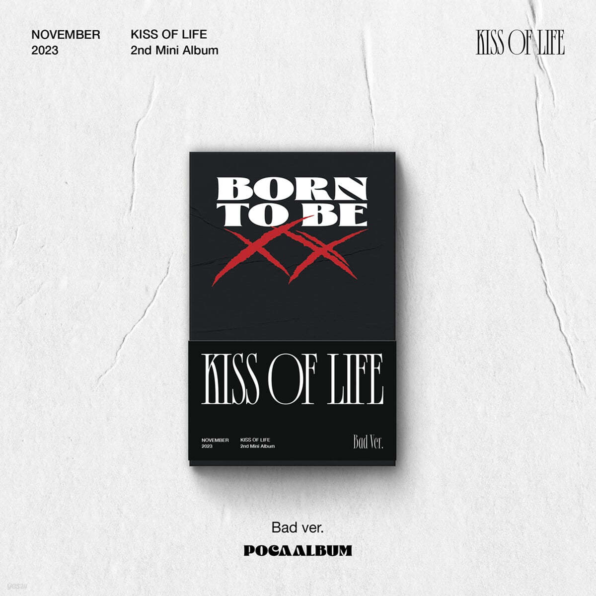 Kiss Of Life 2nd Mini Album Born To Be Xx Poca Random Ver Dkshop