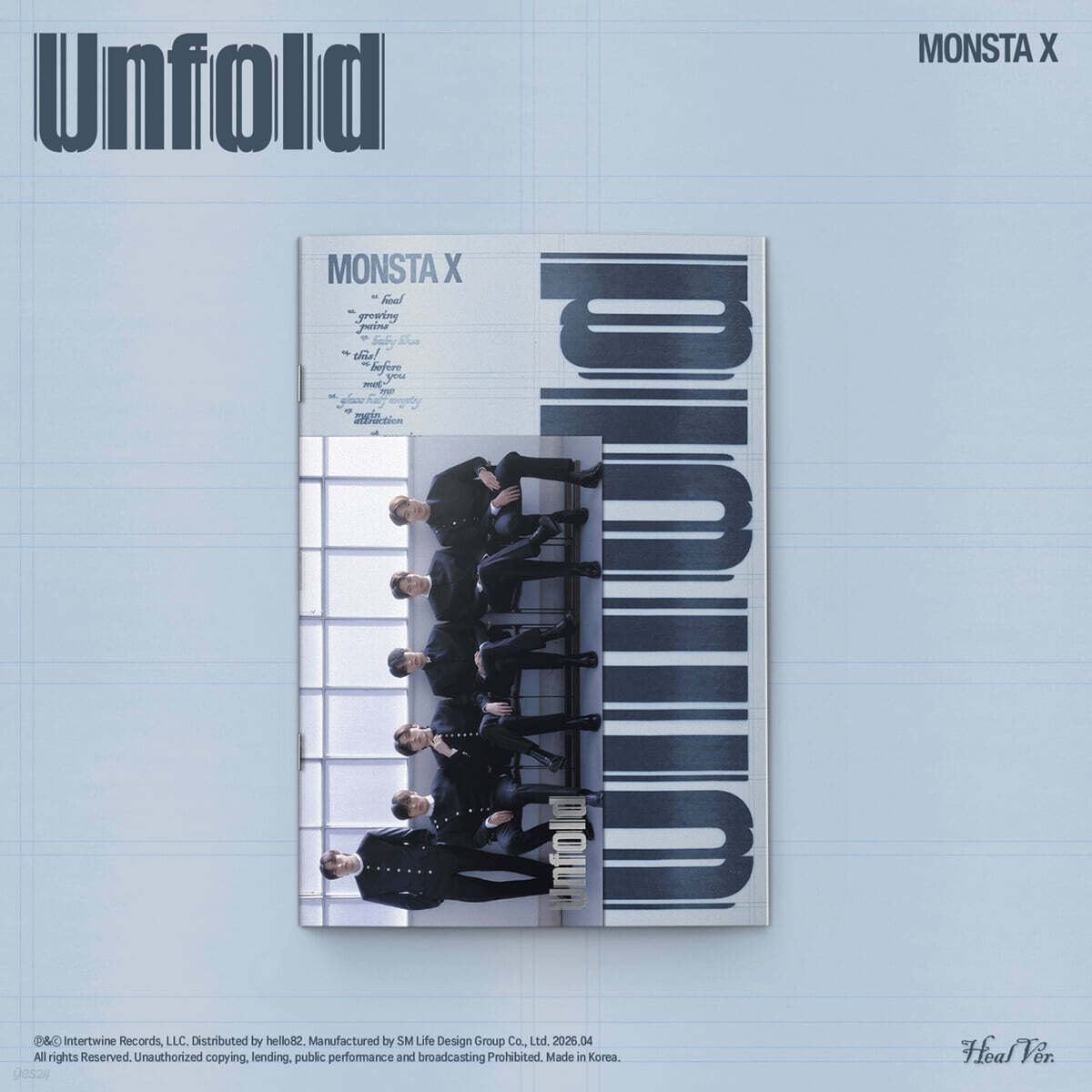 MONSTA X - 3rd Full Album Unfold