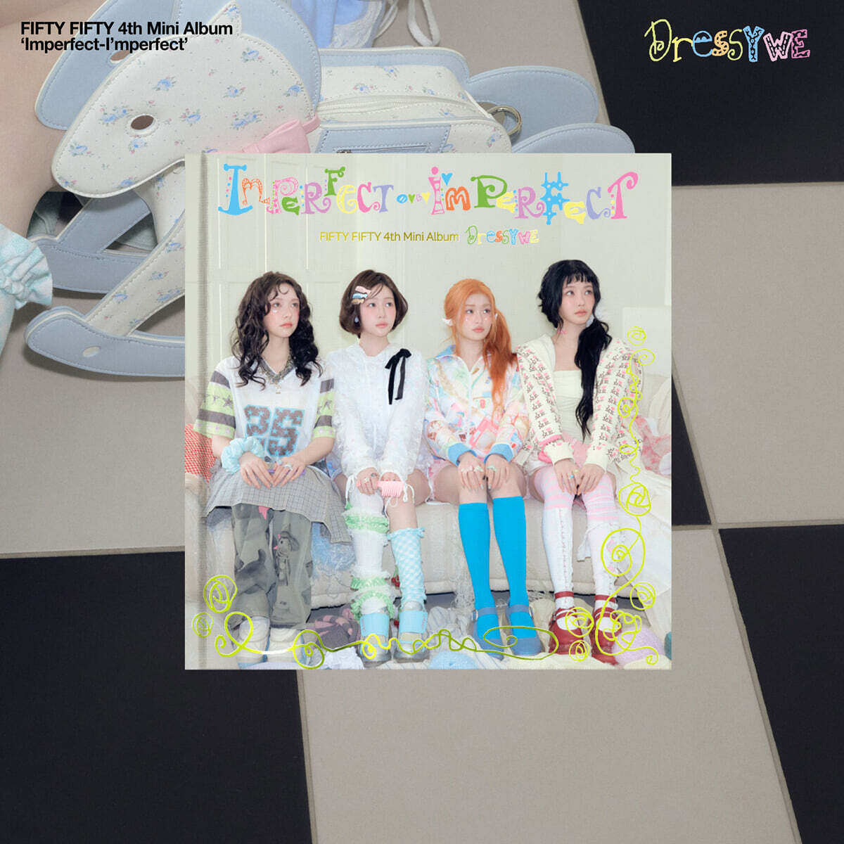 [PRE-ORDER] FIFTY FIFTY - 4th Mini Album  Imperfect-I'mperfect (Dressy we Ver.) FIFTY FIFTY  DKshop