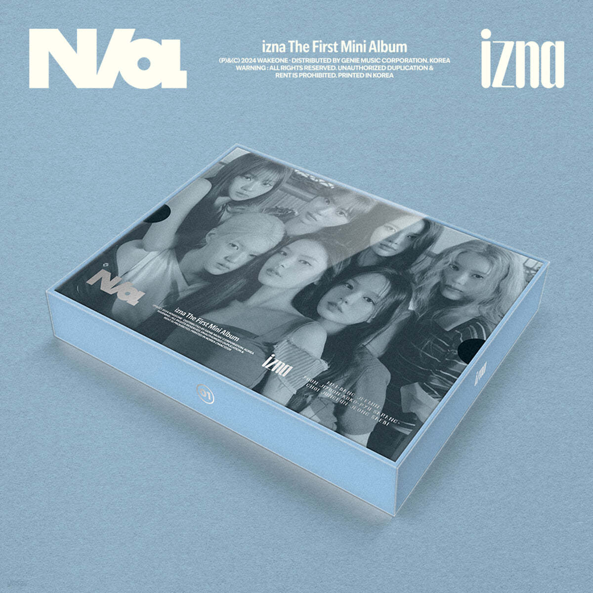 [PRE-ORDER] izna - 1st Mini Album N/a (naya Ver. (2025 Calendar Ver.))