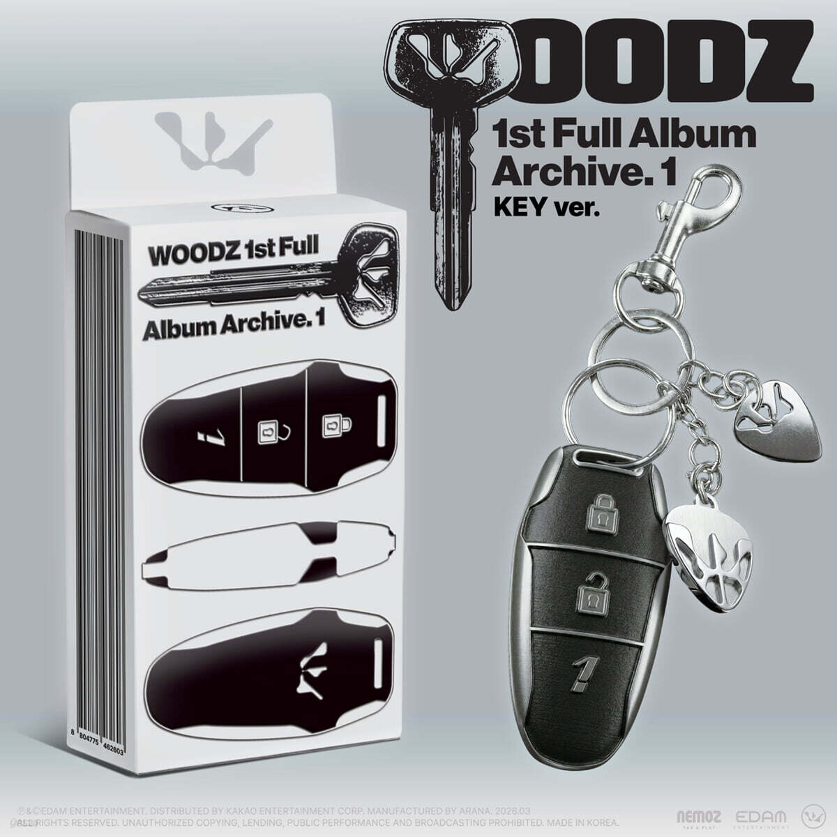 [PRE-ORDER] WOODZ - 1st Full Album Archive. 1 (Key Ver.) WOODZ  DKshop