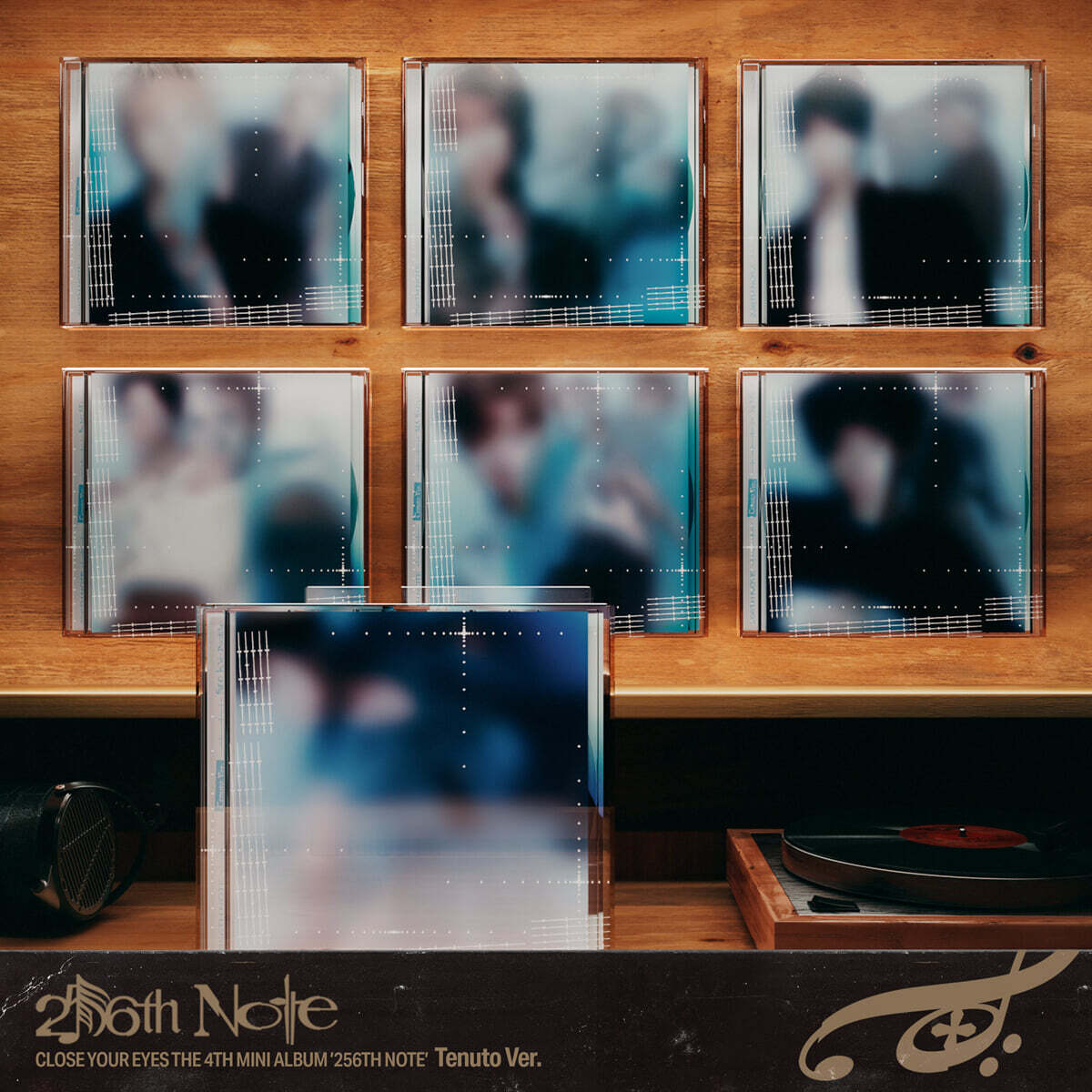 [PRE-ORDER] CLOSE YOUR EYES - The 4th Mini Album ‘256th Note’ (Tenuto Ver.) (Random Ver.) CLOSE YOUR EYES  DKshop