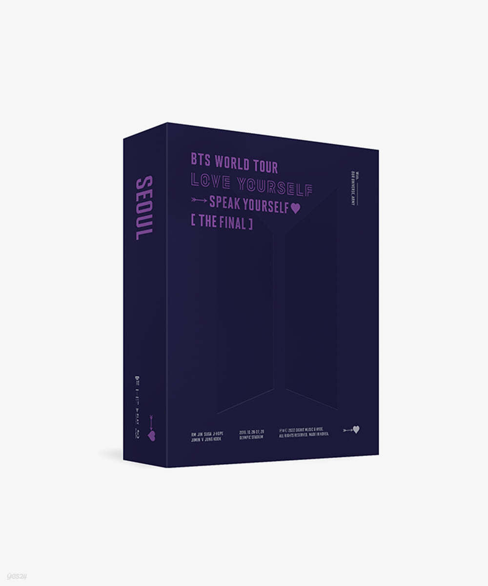 BTS - BTS WORLD TOUR ‘LOVE YOURSELF : SPEAK YOURSELF’ [THE FINAL] [Blu-ray]