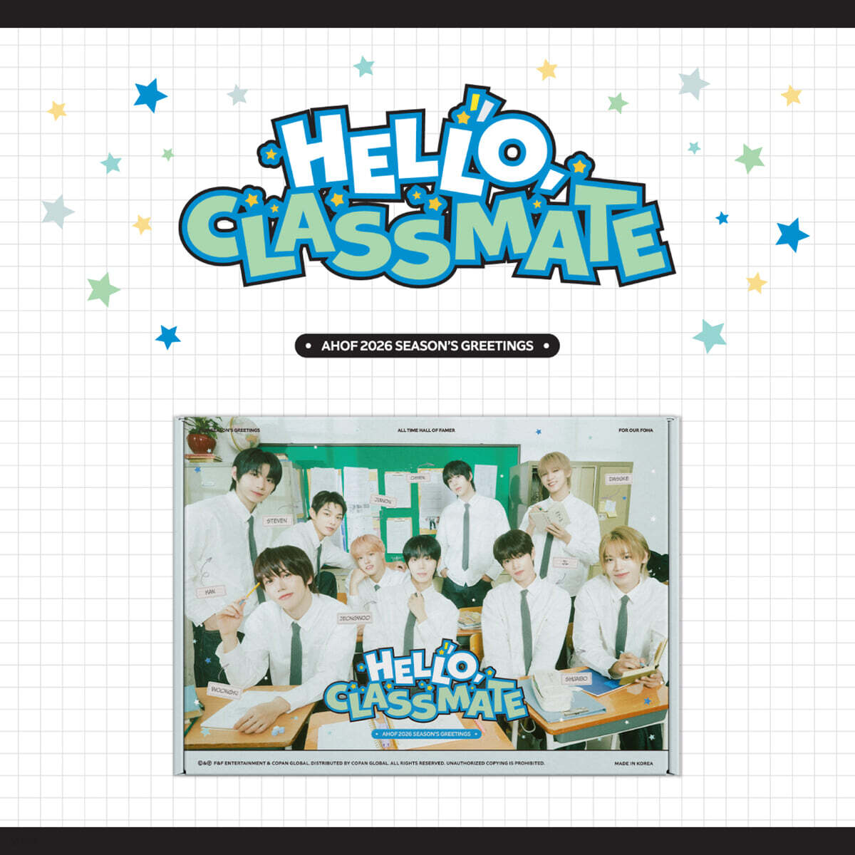 [PRE-ORDER] AHOF - 2026 SEASON'S GREETINGS [HELLO CLASSMATE] AHOF  DKshop