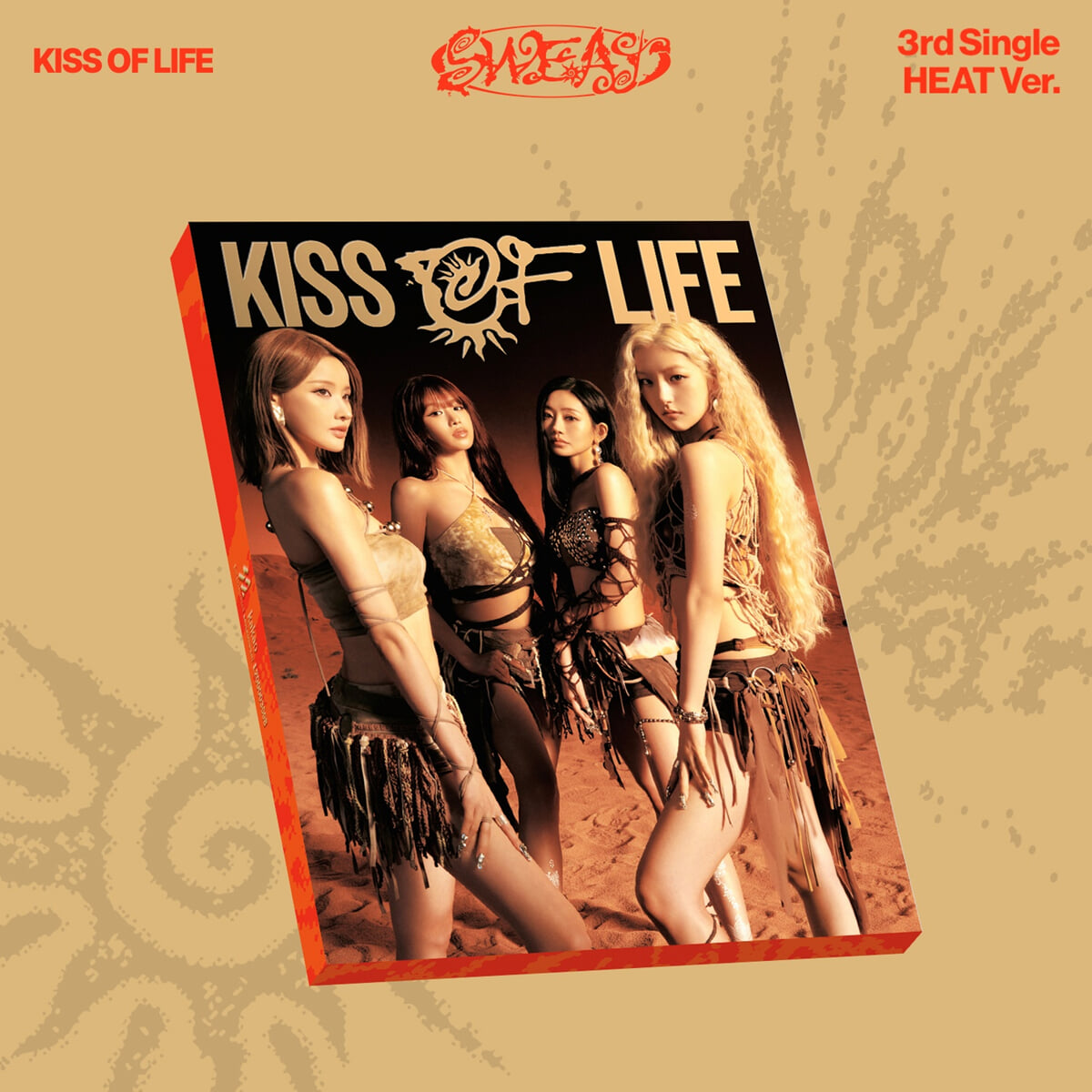 [PRE-ORDER] KISS OF LIFE - 3rd Single Album SWEAT (HEAT VER.) KISS OF LIFE  DKshop