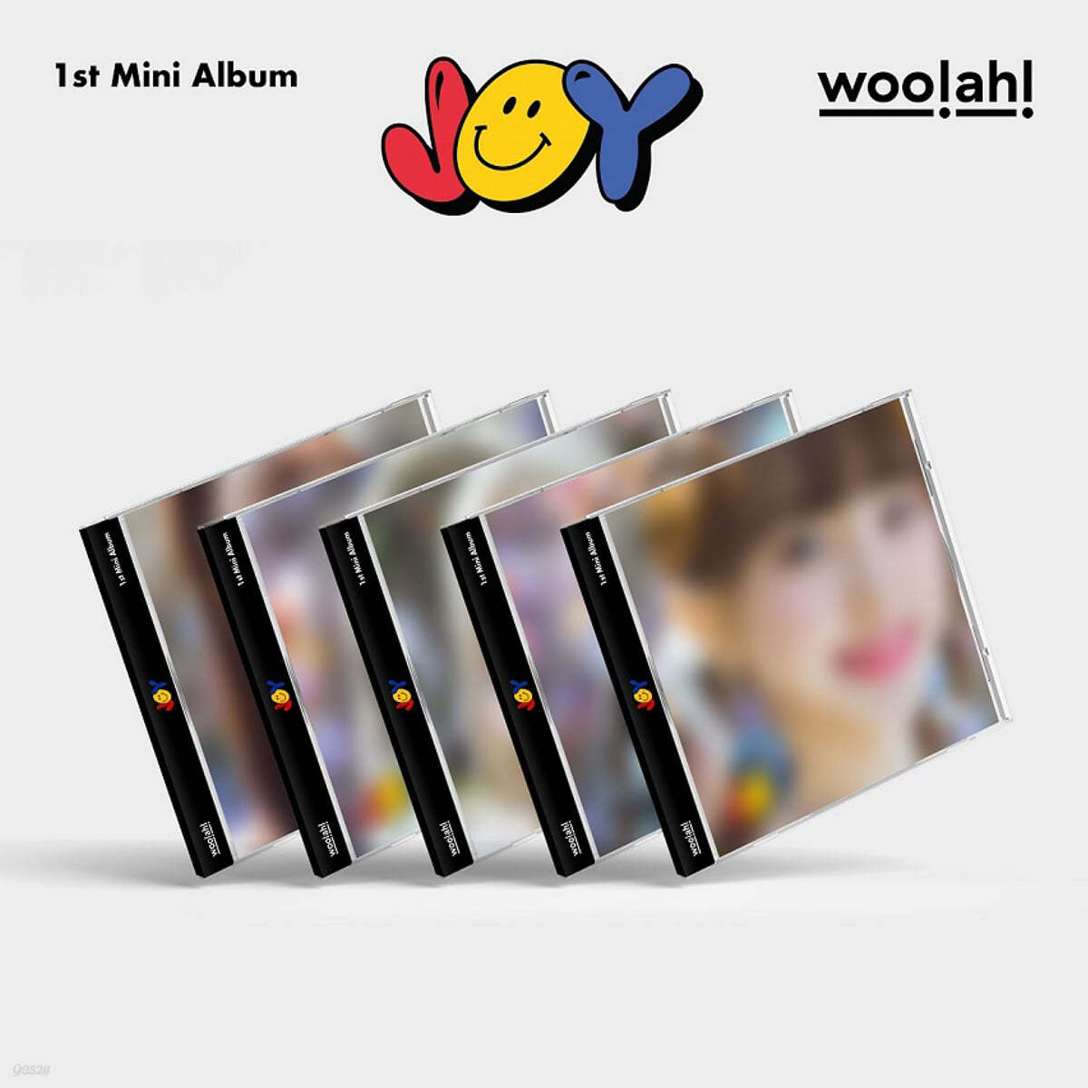 woo!ah! - 1st Mini Album JOY (Jewel Ver.) (Random Ver.) | DKshop