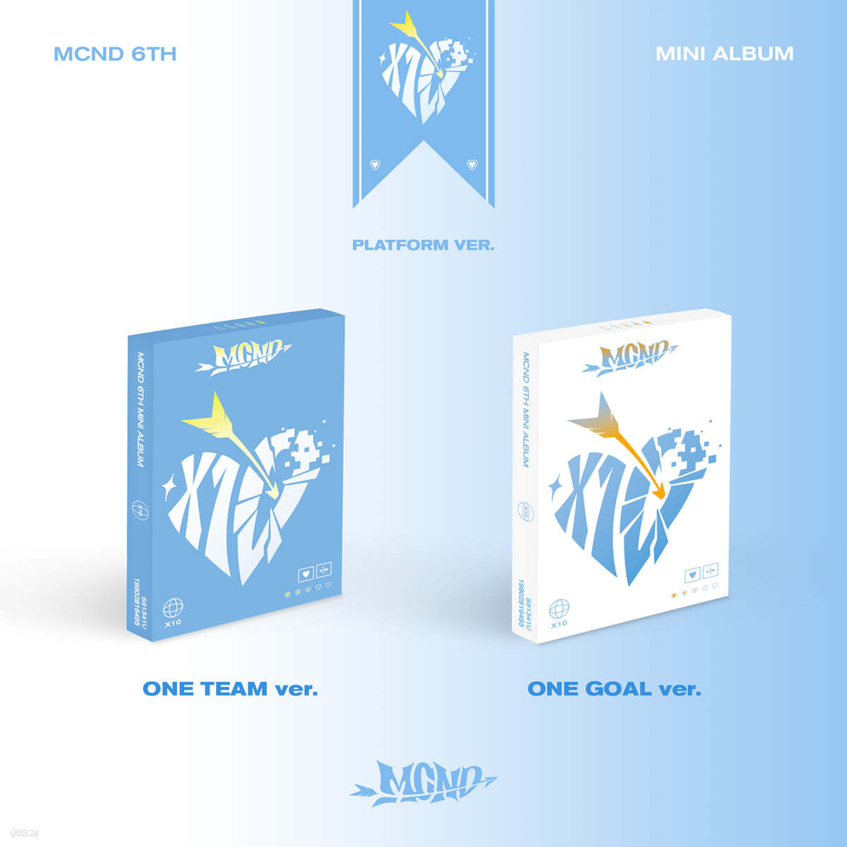 MCND - 6th Mini Album X10 (Platform Ver.)